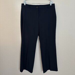 Talbots Curvy Navy Trousers